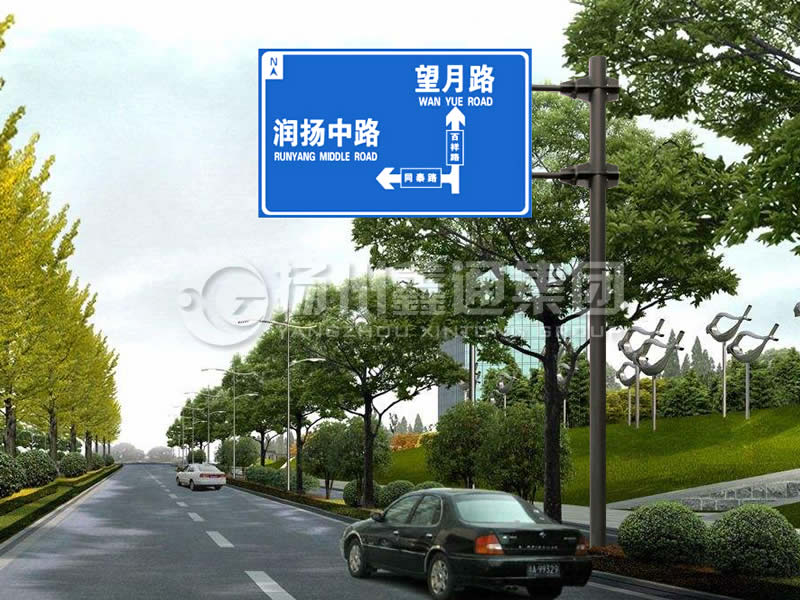 BZG-002，交通標(biāo)志桿，F(xiàn)型交通標(biāo)志桿