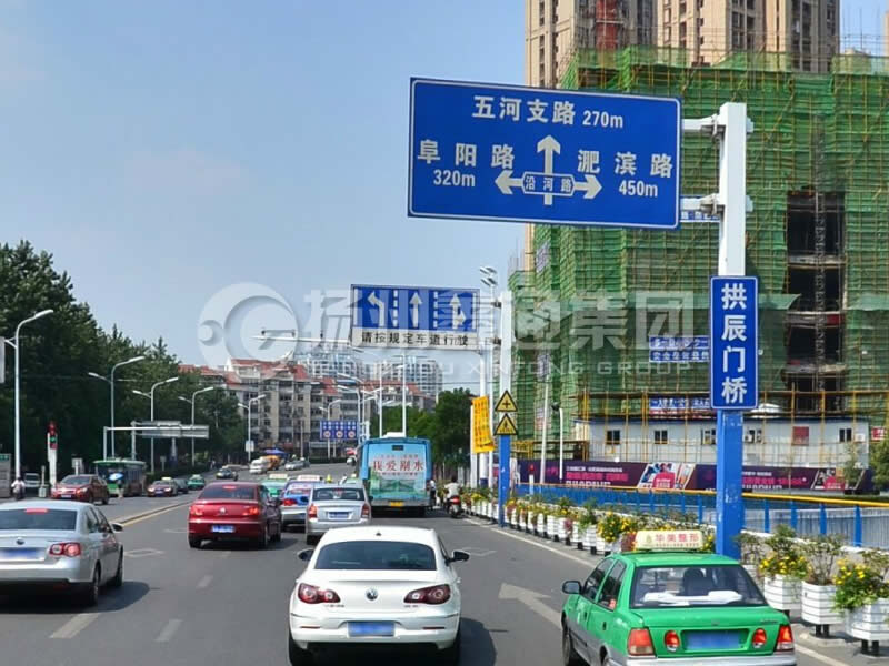 BZG-017，F(xiàn)型交通標(biāo)志桿，合肥交通標(biāo)志桿