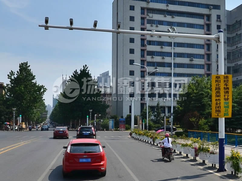 DJG-009，電子警察桿，圓錐電警桿