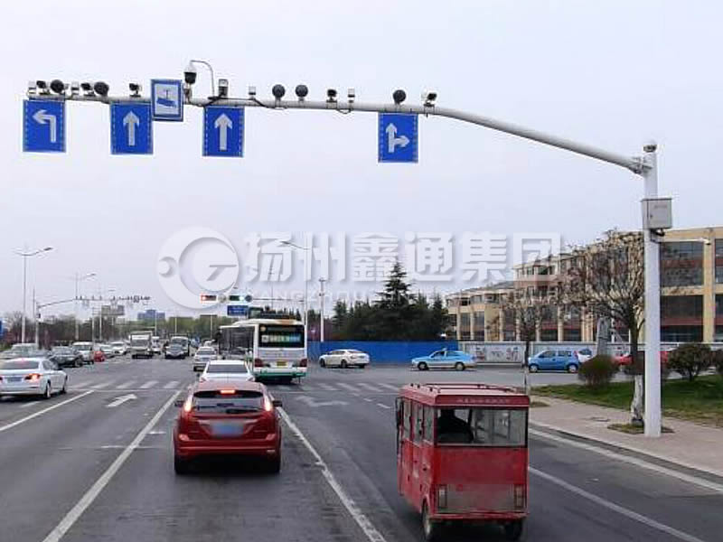 DJG-011，電子警察桿，闖紅燈抓拍桿