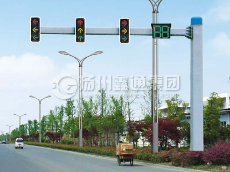 XHDG-013，扁八角信號(hào)燈桿