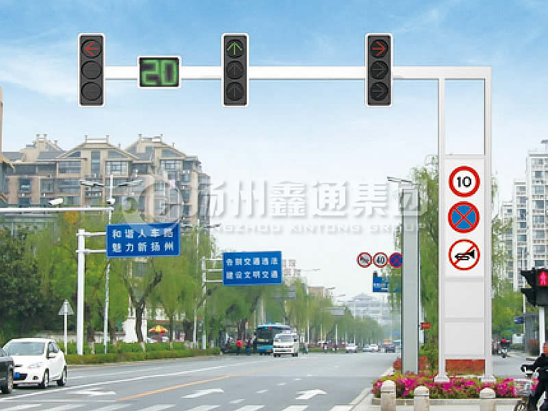 XHDG-032，單懸臂框架信號(hào)燈桿