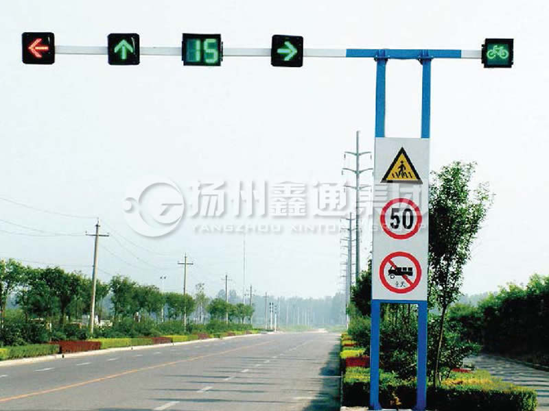 XHDG-033，單懸臂框架信號(hào)燈桿