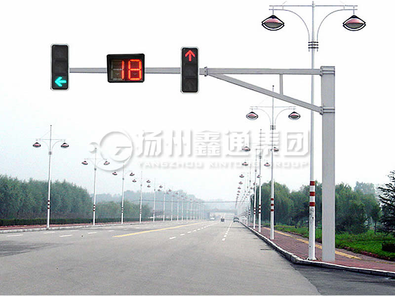 XHDG-052，方桿信號(hào)燈桿，淄博信號(hào)燈桿