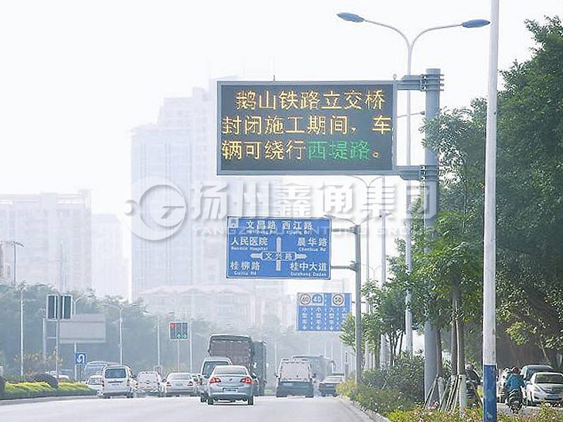 YDP-014，誘導(dǎo)屏桿，信息發(fā)布屏立桿